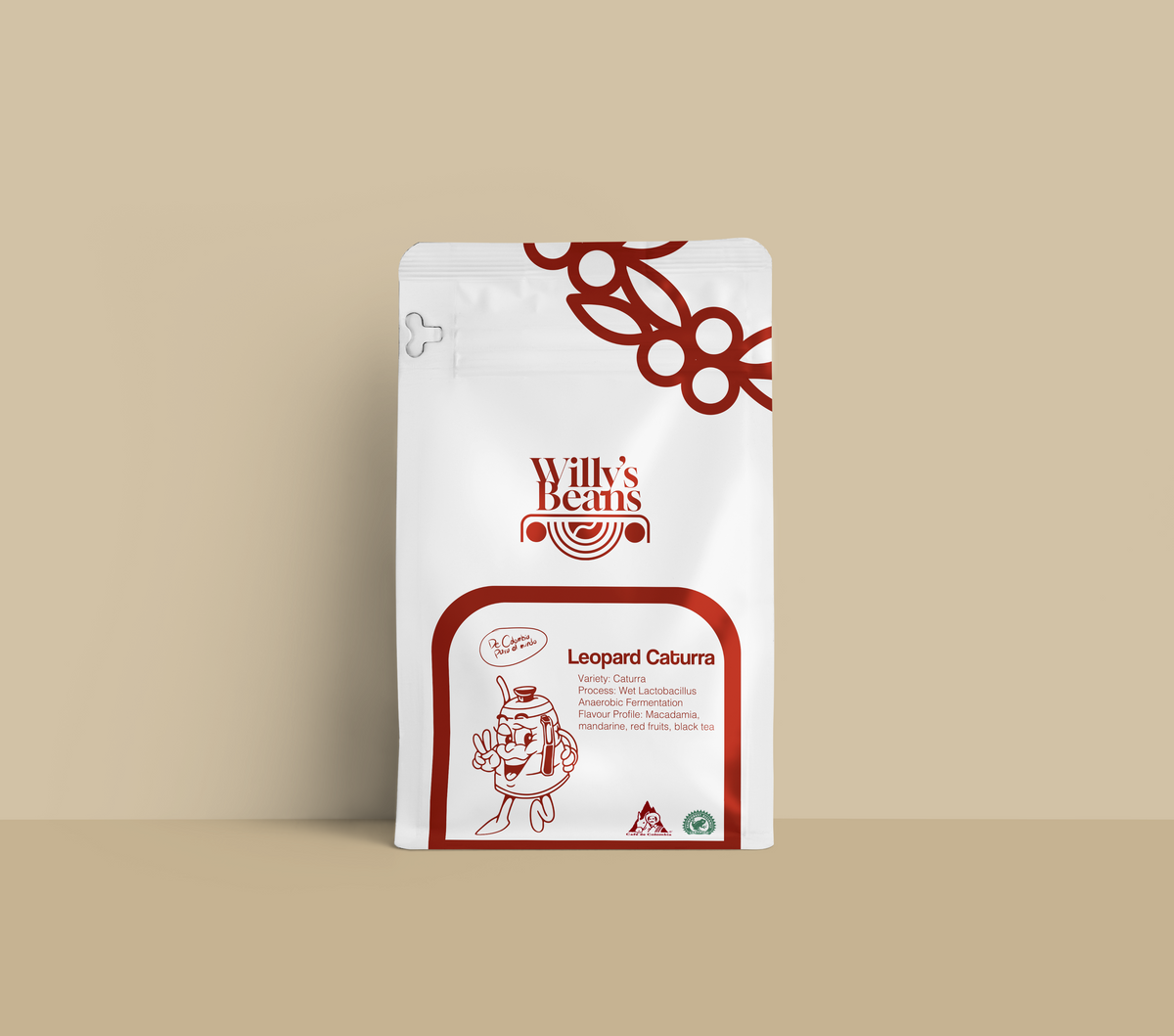 Leopard Caturra | Single Estate Colombian Coffee | Willy's Beans