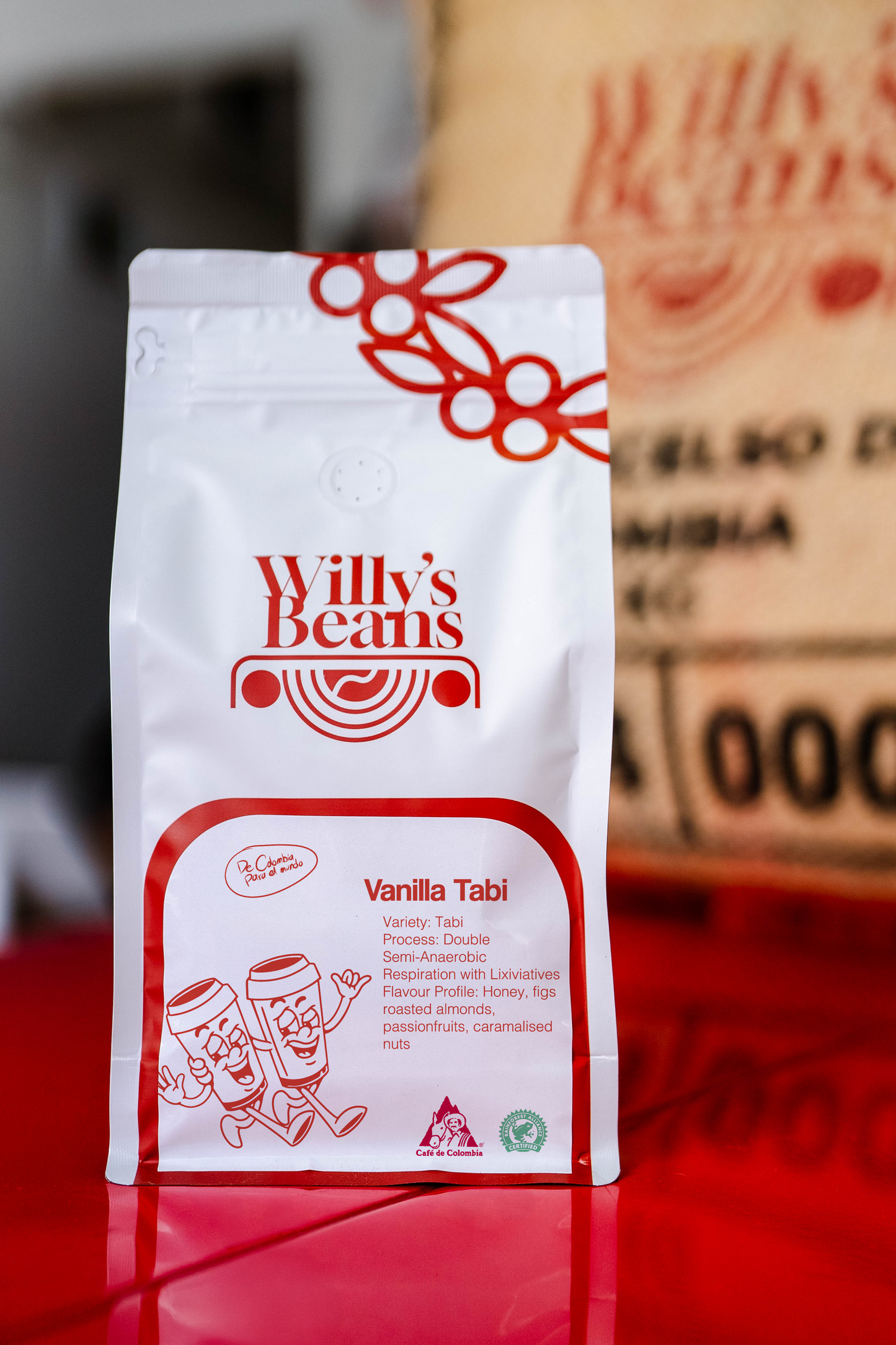 Vanilla Tabi – Colombian Filter Roast Coffee | Willys Beans
